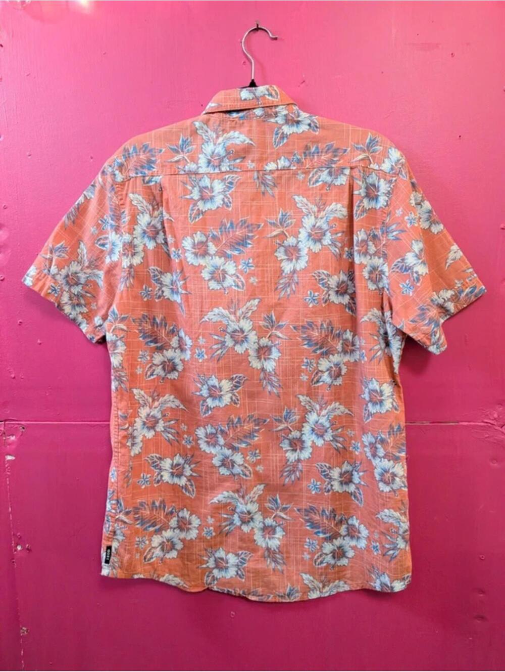 Men's Hawaiian Izod Saltwater Shirt M - Picture 2 of 5